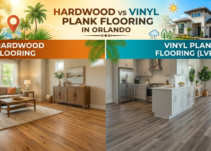hardwood vs vinyl plank flooring Orlando