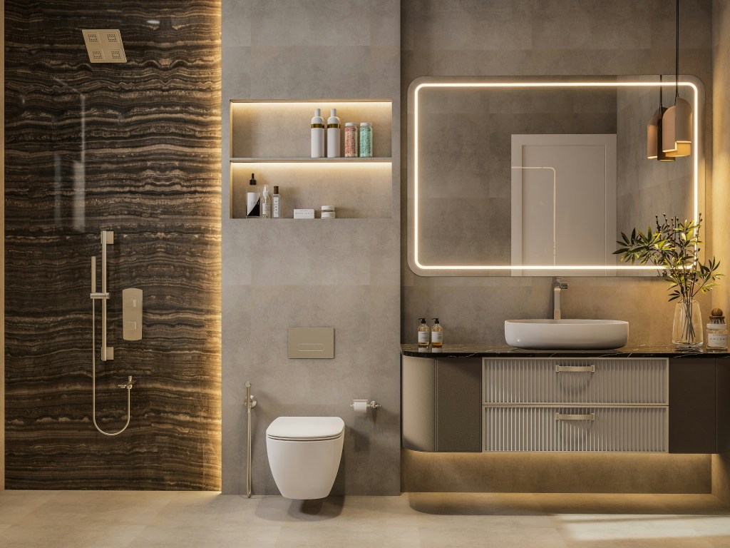 Contemporary Master Bathroom Design