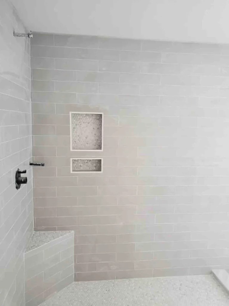 Bathroom tile surround remodel in Orlando, FL