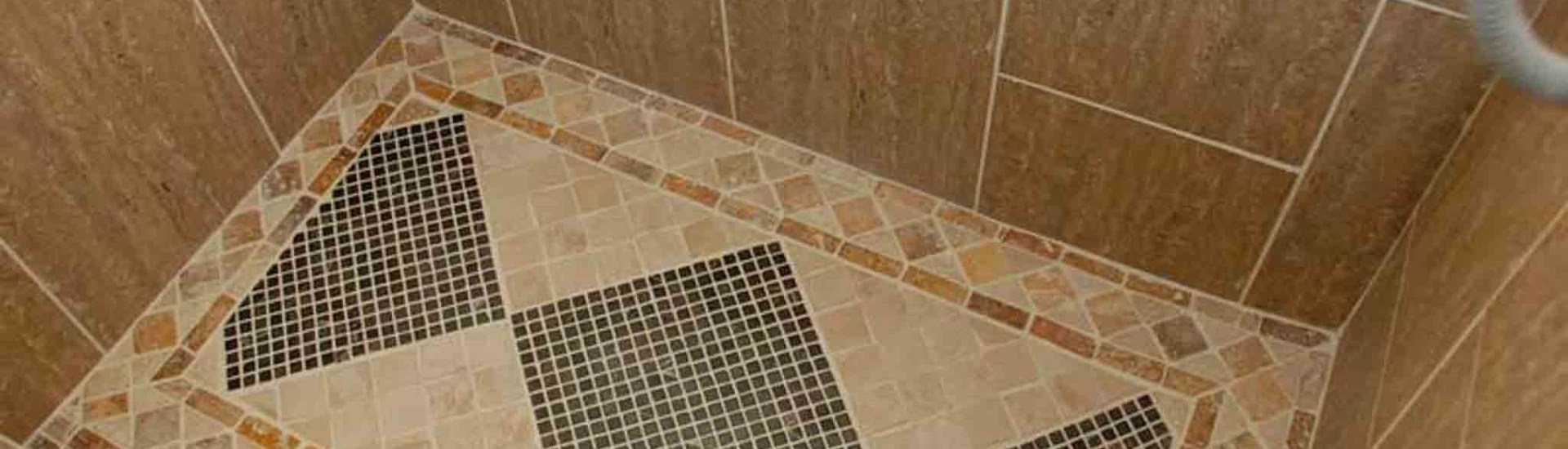 Diamond-pattern tile flooring installation in Orlando, FL